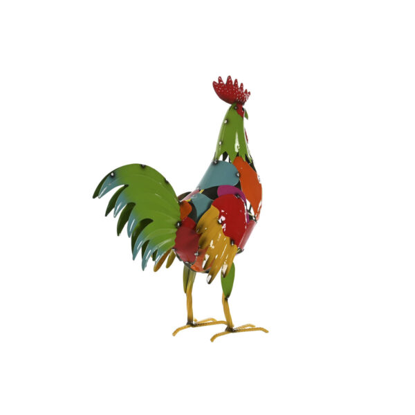 Decorative Figure Home ESPRIT Multicolour Rooster 37 X 15,5 X 44,5 cm (2 Units) - Image 4