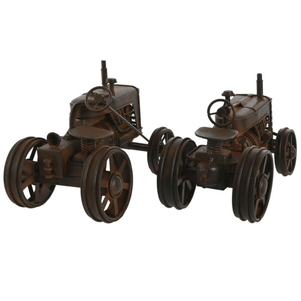 Decorative Figure Home ESPRIT Bronze Vintage 26 x 14 x 17,5 cm (2 Units) - Image 2