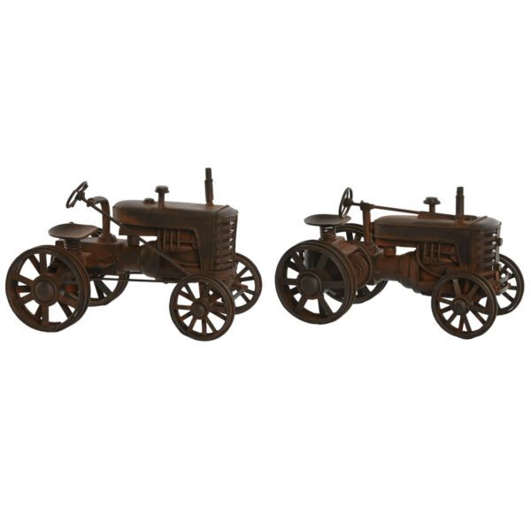 Decorative Figure Home ESPRIT Bronze Vintage 26 x 14 x 17,5 cm (2 Units)
