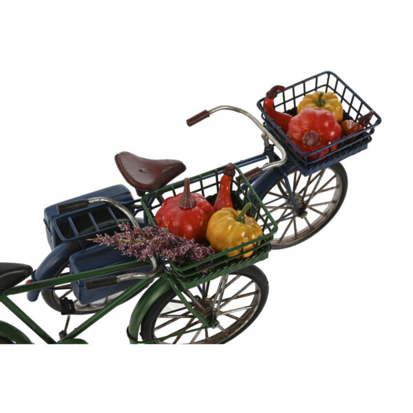 Decorative Figure Home ESPRIT Green Navy Blue Vintage 30 x 9 x 17 cm (2 Units) - Image 2