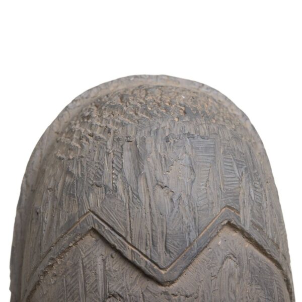 Decorative Figure Grey Mask 19 x 12 x 62 cm - Image 2