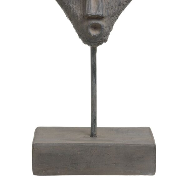 Decorative Figure 19 x 22 x 55 cm Grey - Image 5