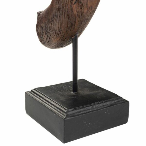 Decorative Figure Alexandra House Living Brown Black Metal Polyresin Hand 12 x 43 x 17 cm - Image 7