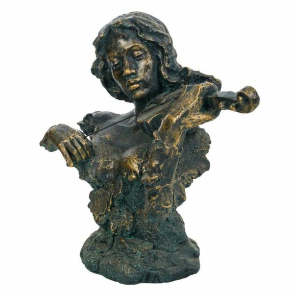 Decorative Figure Alexandra House Living Magnesium Music 35 x 61 x 61 cm - Image 4