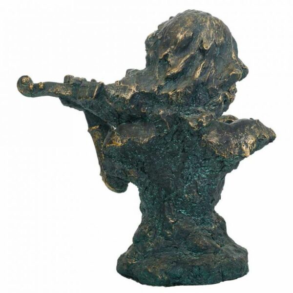 Decorative Figure Alexandra House Living Magnesium Music 35 x 61 x 61 cm - Image 5