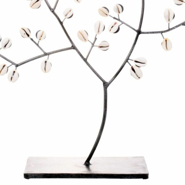Decorative Figure Alexandra House Living Metal Shell Tree 52 x 10 x 54 cm - Image 5