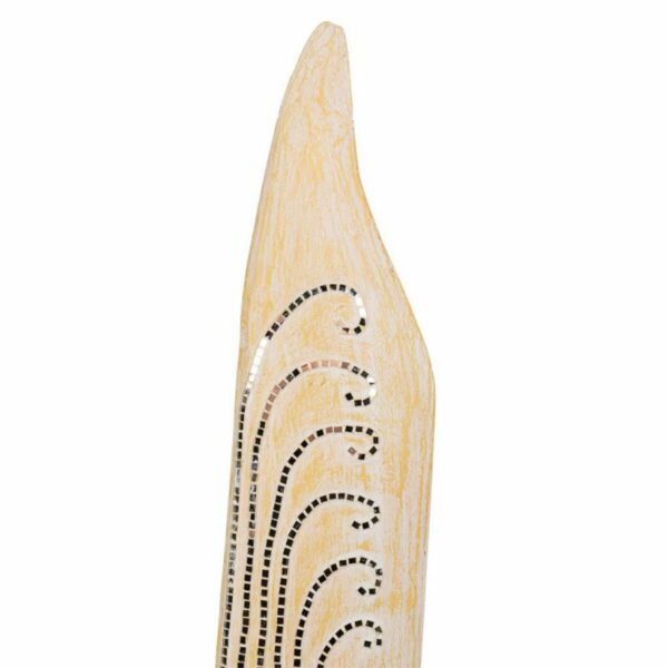 Decorative Figure Alexandra House Living Blue White Wood Glass Fish 148 x 10 x 23 cm - Image 4