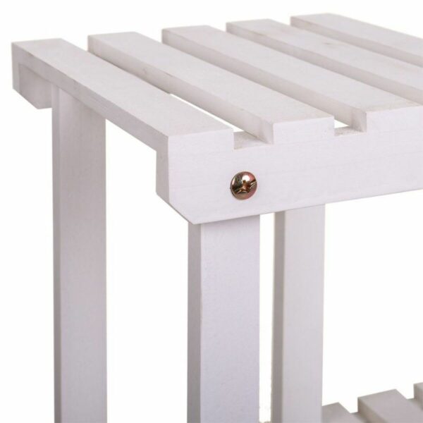 Counter Display Alexandra House Living Fir wood 27 x 77 x 70 cm Shelves 4 Shelves - Image 4