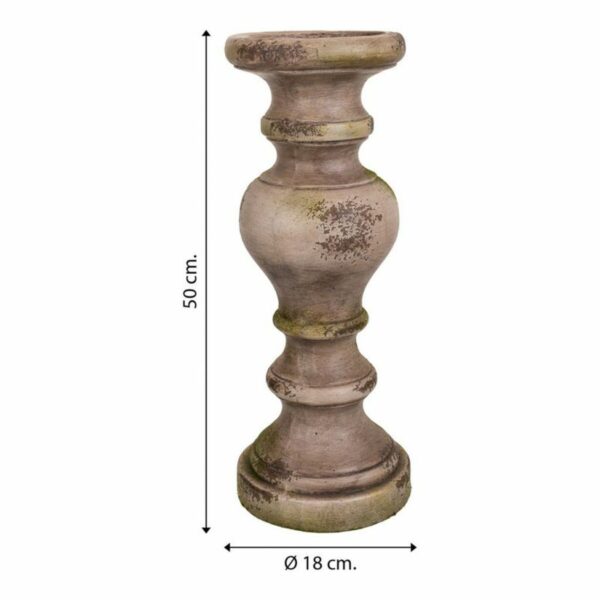 Decorative Figure Alexandra House Living Fibreglass Magnesium Column 18 x 50 x 18 cm - Image 6