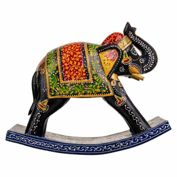 Decorative Figure Alexandra House Living Mango wood Elephant 10 x 22 x 28 cm - Image 4