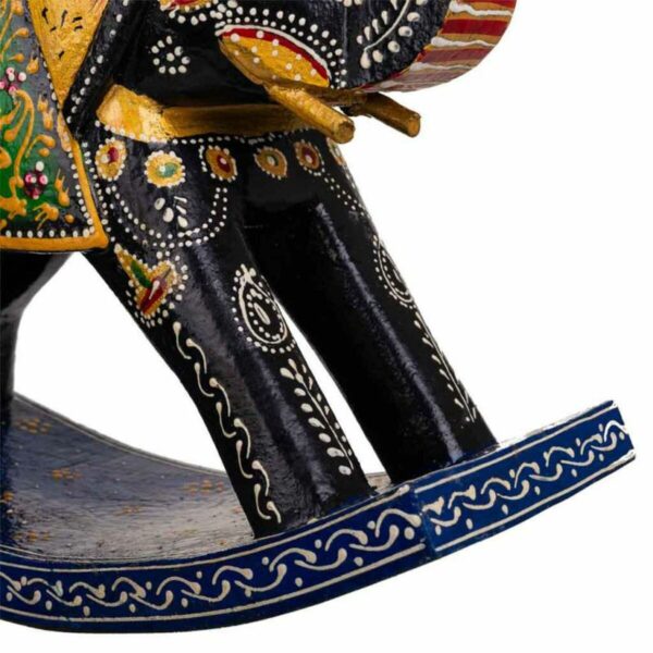 Decorative Figure Alexandra House Living Mango wood Elephant 10 x 22 x 28 cm - Image 7
