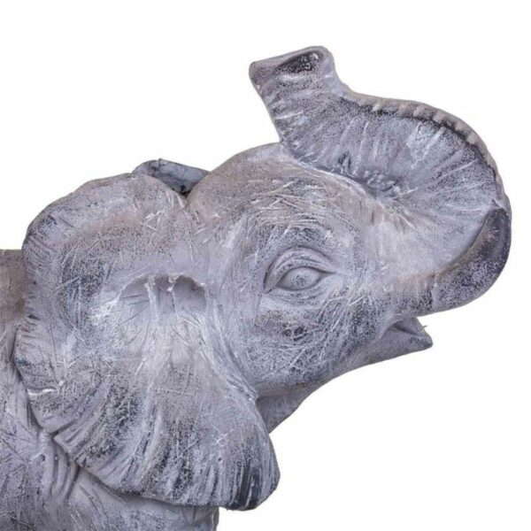Decorative Figure Alexandra House Living Grey Magnesium Elephant 26 x 40 x 35 cm - Image 5