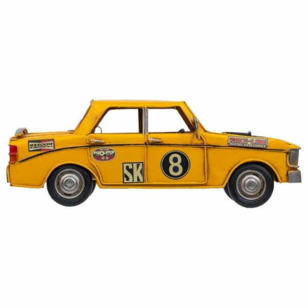 Decorative Figure Alexandra House Living Yellow Iron ABS Car 12 x 9 x 27 cm - Image 3