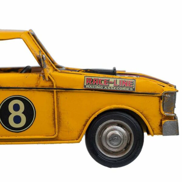 Decorative Figure Alexandra House Living Yellow Iron ABS Car 12 x 9 x 27 cm - Image 7