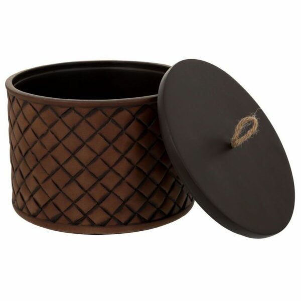 Jewelry box Alexandra House Living Brown Polyresin 17 x 13 x 17 cm - Image 4