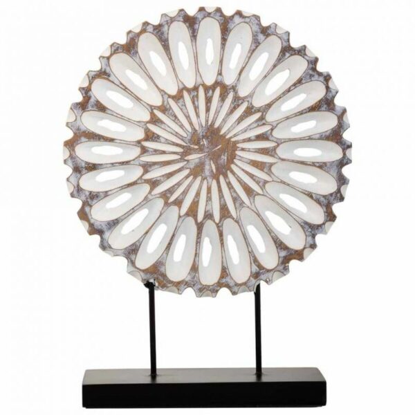 Decorative Figure Alexandra House Living White Polyresin 9 x 40 x 29 cm - Image 4