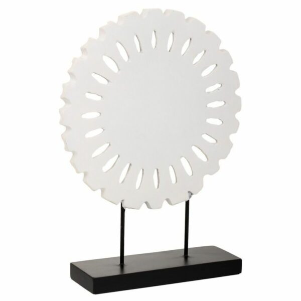Decorative Figure Alexandra House Living White Polyresin 9 x 40 x 29 cm - Image 6