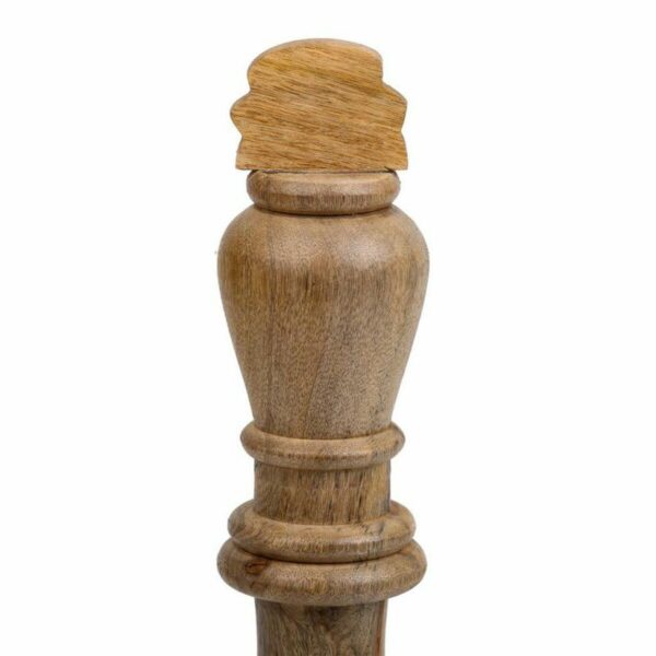Decorative Figure Alexandra House Living Brown Mango wood Chess 15 x 40 x 15 cm - Image 4
