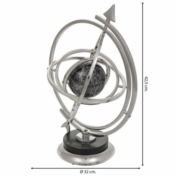 Decorative Figure Alexandra House Living Wood Paper Aluminium Plastic 32 x 42 x 32 cm - Image 5