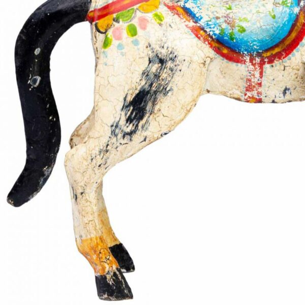 Decorative Figure Alexandra House Living Mango wood Horse 9 x 34 x 31 cm - Image 8