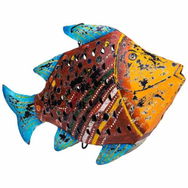 Decorative Figure Alexandra House Living Mango wood Fish 10 x 32 x 50 cm - Image 6
