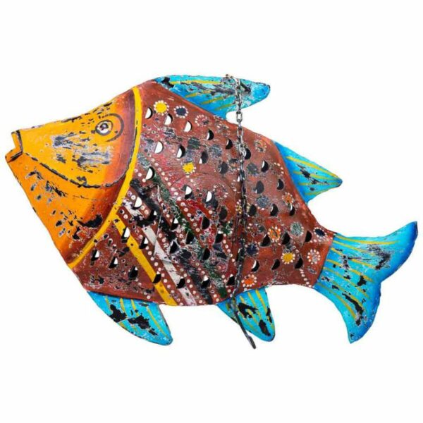 Decorative Figure Alexandra House Living Mango wood Fish 10 x 32 x 50 cm - Image 7