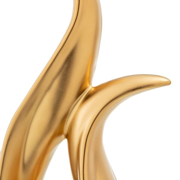 Decorative Figure 12 x 9,5 x 40,5 cm Golden - Image 5