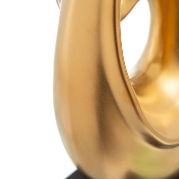 Decorative Figure 12 x 9,5 x 40,5 cm Golden - Image 3
