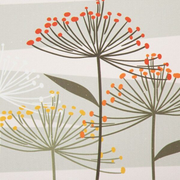 Decorative box PVC Canvas Paper DMF Flowers 30 x 18 x 15 cm (2 Pieces) - Image 8