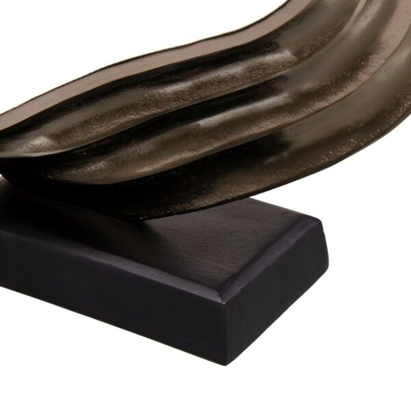 Decorative Figure Black Silver Aluminium 36,8 x 15 x 32 cm - Image 6