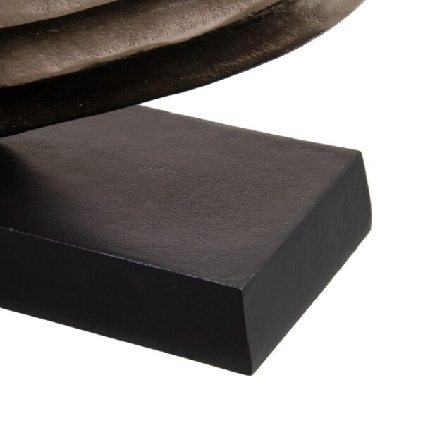 Decorative Figure Black Silver Aluminium 52 x 15 x 46 cm - Image 6
