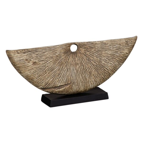 Decorative Figure Brown Black Aluminium 62 x 11 x 27,3 cm - Image 3