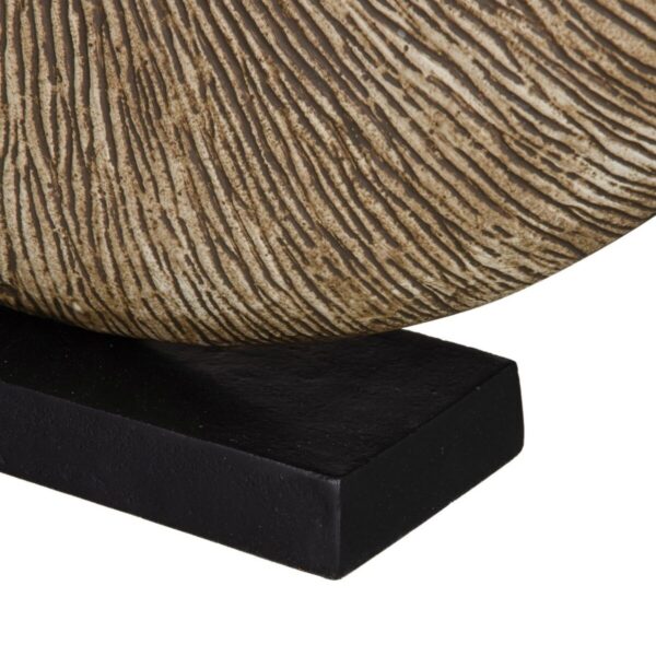 Decorative Figure Brown Black Aluminium 62 x 11 x 27,3 cm - Image 7