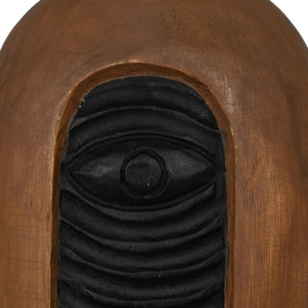 Decorative Figure Brown Mask 17,5 x 10 x 50 cm - Image 5