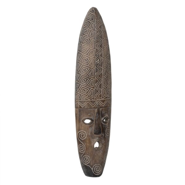 Decorative Figure Brown Mask 22 x 6 x 87 cm - Image 2