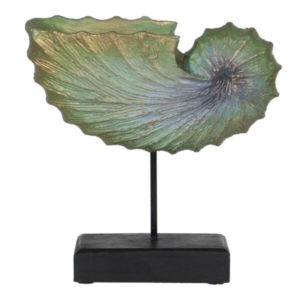 Decorative Figure Brown Green Snail 30 x 12 x 30 cm - Image 2