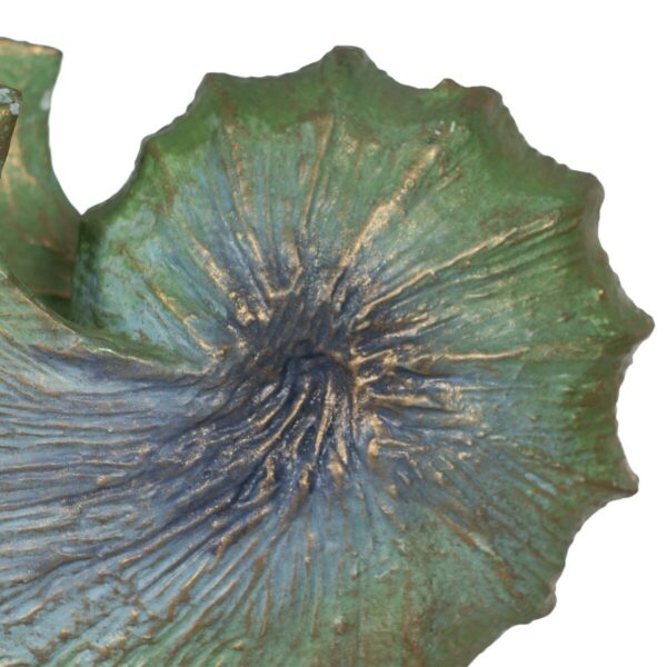 Decorative Figure Brown Green Snail 30 x 12 x 30 cm - Image 4