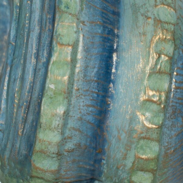 Decorative Figure Blue Brown Green Snail 38 x 20 x 33 cm - Image 5