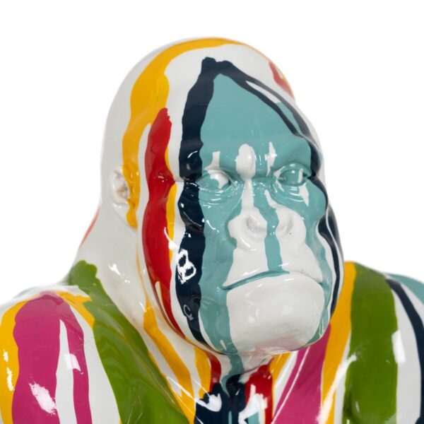 Decorative Figure Gorilla 20,5 x 19,5 x 30,5 cm - Image 3