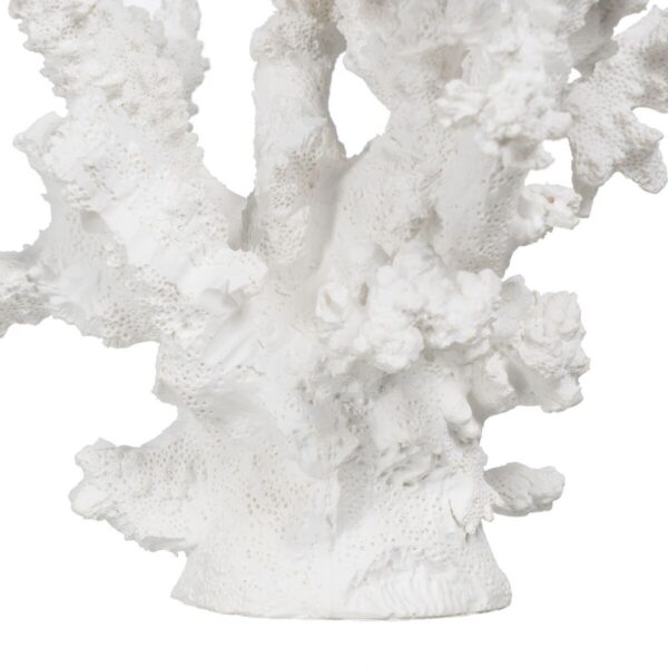 Decorative Figure White Resin Coral 17 x 17 x 20 cm - Image 5