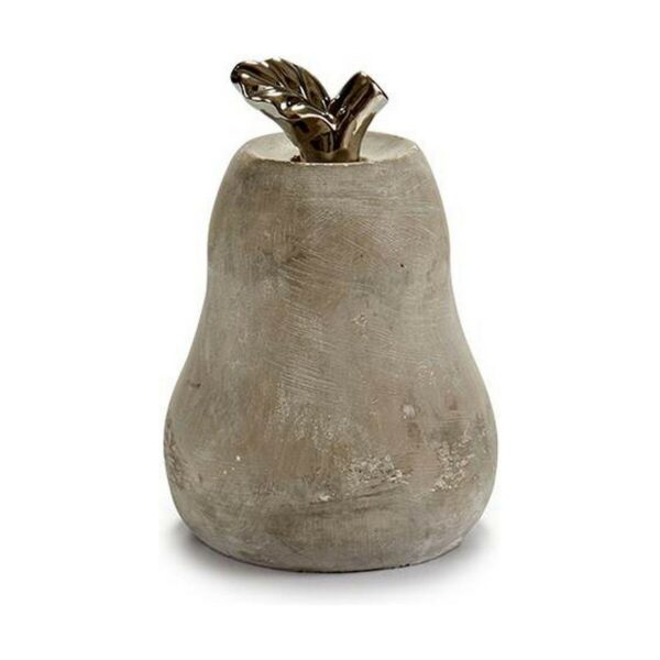 Decorative Figure Grey Cement Pear (15 x 20,5 x 15 cm) (6 Units) - Image 2