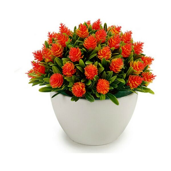 Decorative Plant Flowers Plastic 14 x 12,5 x 14 cm (12 Units) - Image 3
