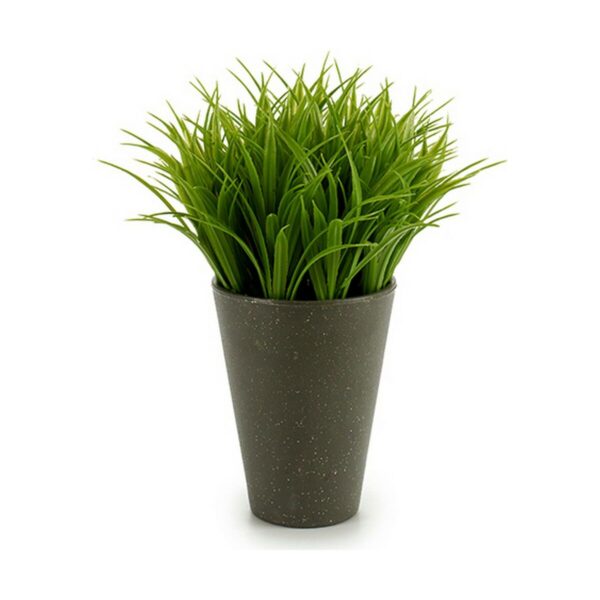 Decorative Plant Plastic 11 x 18 x 11 cm Green Grey (12 Units) - Image 2