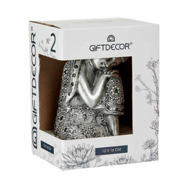 Decorative Figure Buddha Sitting 10,5 x 15 x 12 cm (8 Units) - Image 3