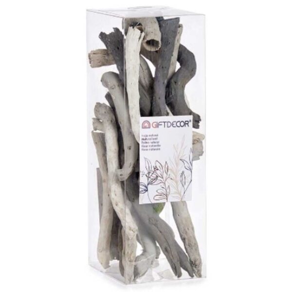 Decorative Log Grey 9 x 27 x 9 cm (12 Units) - Image 2