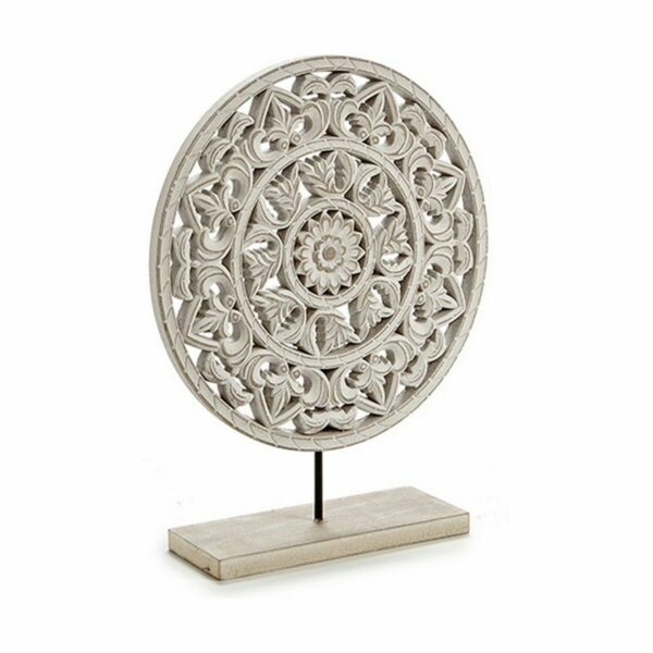 Decorative Figure Mandala White 30 x 36 x 7 cm (6 Units) - Image 2
