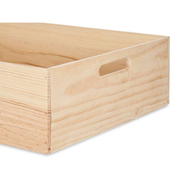 Decorative box Pine 40 x 14 x 60 cm (4 Units) - Image 4