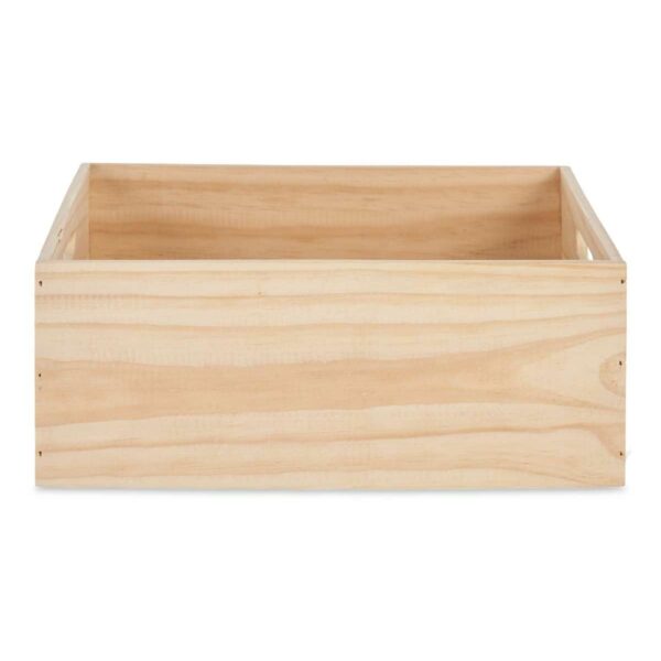 Decorative box Pine 31 x 14 x 36 cm (4 Units) - Image 3