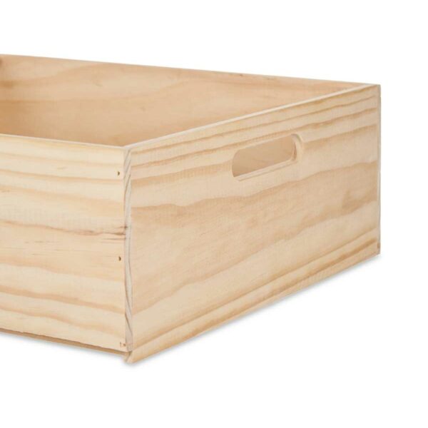 Decorative box Pine 35 x 14 x 40 cm (4 Units) - Image 4