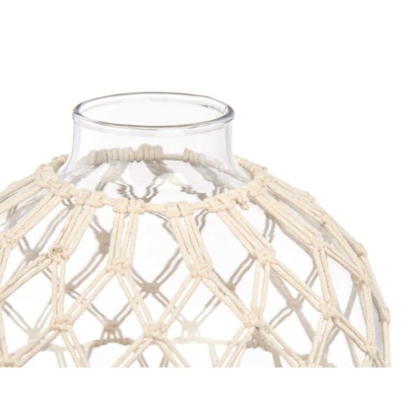 Decorative bauble White Transparent 21 x 23 cm (4 Units) - Image 3